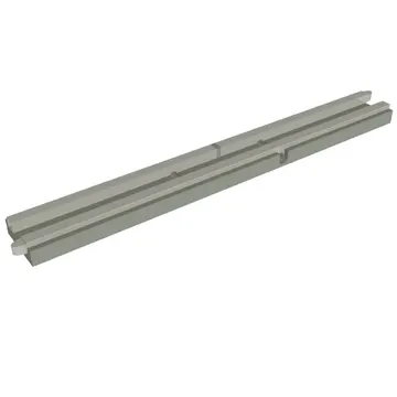 Train Track 12V Conducting Rail Straight for 12v Signal with Rail Interruption in the Middle