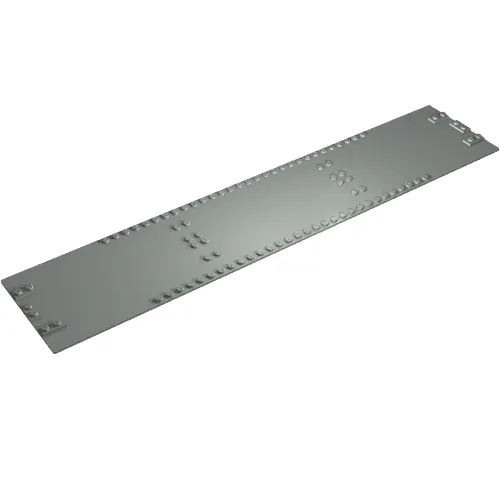 Baseplate 10 x 48 Train Ferry, Reduced Studs at Center [343-1]