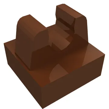Tile Special 1 x 1 with Clip with Rounded Tips