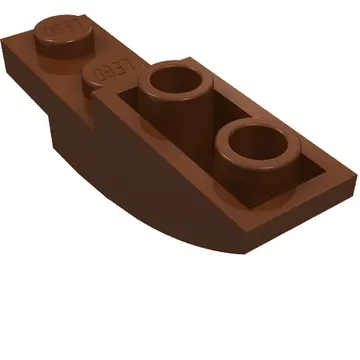 Brick Curved Inverted 4 x 1