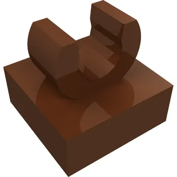 Tile Special 1 x 1 with Clip with Rounded Edges