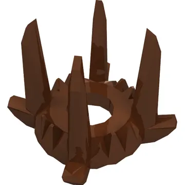 Crown with 4 Tall Spikes
