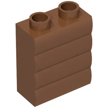 Duplo Brick 1 x 2 x 2 Log Effect