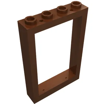 Window 1 x 4 x 5 with Hollow Studs
