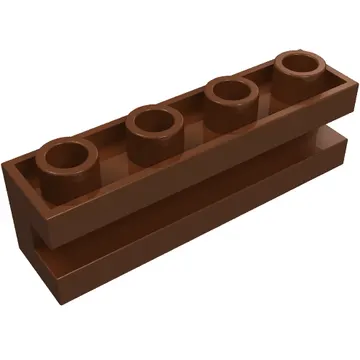 Brick Special 1 x 4 with Groove