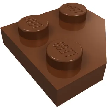 Wedge Plate 2 x 2 Cut Corner
