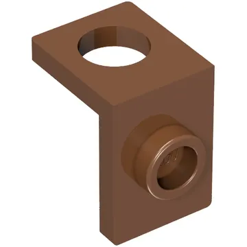 Minifig Neckwear Bracket [One Stud] - Reinforced