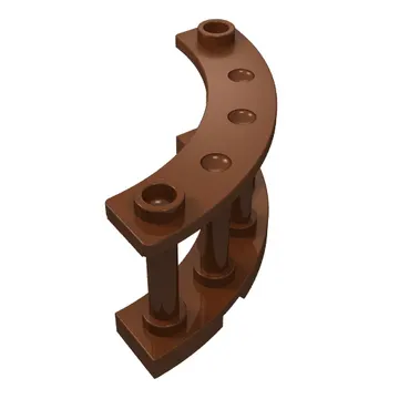 Fence Spindled 4 x 4 x 2 Quarter Round with 2 Studs