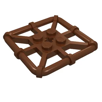 Plate Special 2 x 2 with Bar Frame Square