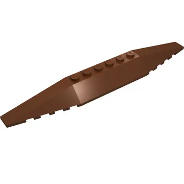 Brick Wedged, Sloped 2 x 16 Triple