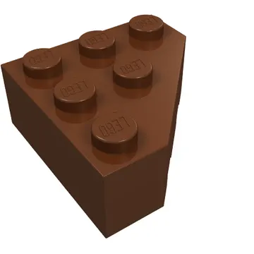 Brick Wedged 3 x 3 Cut Corner