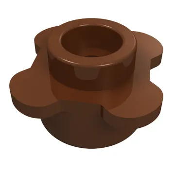 Plant, Flower, Plate Round 1 x 1 with 4 Petals