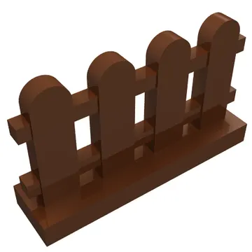 Picket Fence 1 x 4 x 2