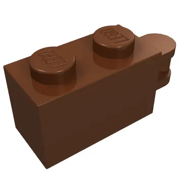 Brick Special 1 x 2 with Vertical Closed Handle on Edge