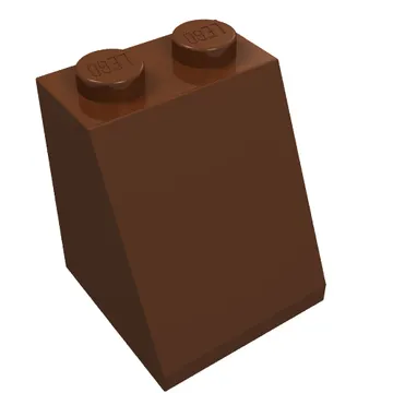 Brick Sloped 65° 2 x 2 x 2 with Bottom Tube