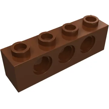 Technic Brick 1 x 4 [3 Pin Holes]
