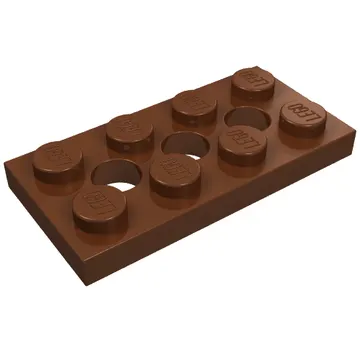 Technic Plate 2 x 4 [3 Holes]