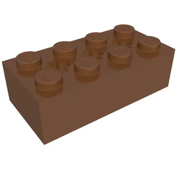 Brick Special 2 x 4 with 3 Axle Holes