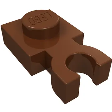 Plate Special 1 x 1 with Clip Vertical [Thick U Clip]