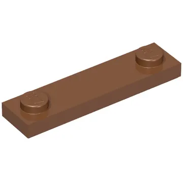 Plate Special 1 x 4 with 2 Studs with Groove [New Underside]