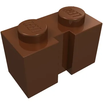 Brick Special 1 x 2 with Groove