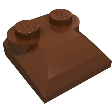 Brick Curved 2 x 2 x 2/3 Two Studs and Curved Slope End