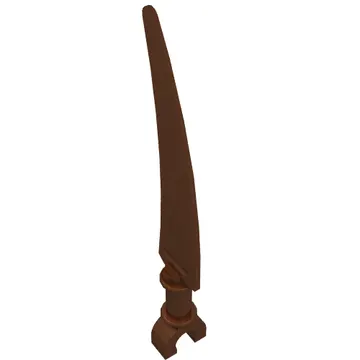 Weapon Sword Scythe Blade with Clip Pommel