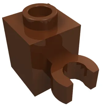Brick Special 1 x 1 with Clip Vertical [Open O Clip, Hollow Stud]