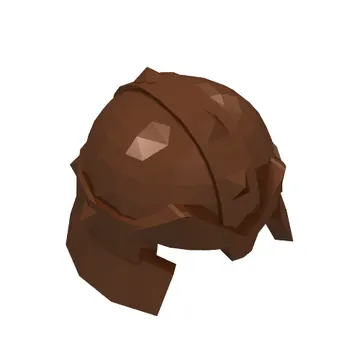 Helmet Castle with Cheek Protection and Studded Bands