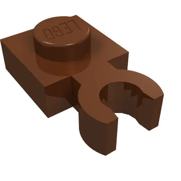 Plate Special 1 x 1 with Clip Vertical [Thick Open O Clip]