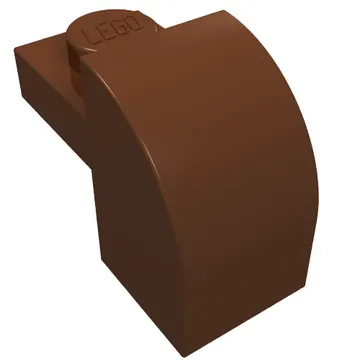 Brick Curved 1 x 2 x 1 1/3 with Curved Top