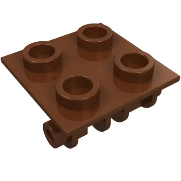 Hinge Brick 2 x 2 Top Plate Thin