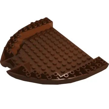 Boat Hull Section, Brick 16 x 13 x 2