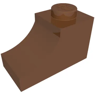 Brick Curved 2 x 1 with Inverted Cutout