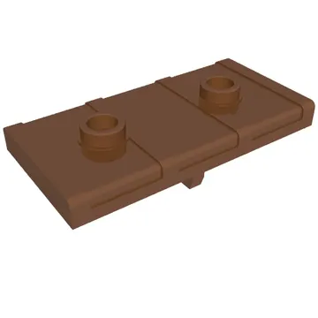 Treasure Chest Lid, Flat with 2 Studs