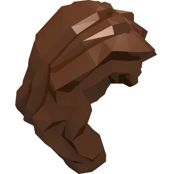 Hair Mid-Length with Part over Front of Right Shoulder