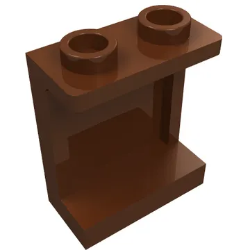 Panel 1 x 2 x 2 [Side Supports / Hollow Studs]