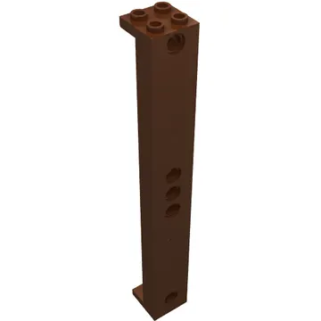Support 2 x 2 x 13 with 5 Pin Holes