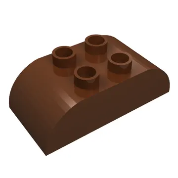 Duplo Brick 2 x 4 Curved Top