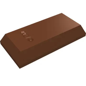 Tile Special 1 x 2 with Sloped Walls AKA Money / Gold Bar [Ingot]
