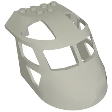 Aircraft Fuselage Curved Forward 6 x 8 Top