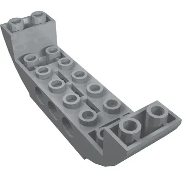 Brick Curved Inverted 2 x 8 x 2 Double