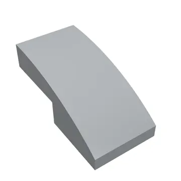 Brick Curved 2 x 1 No Studs [1/2 Bow]