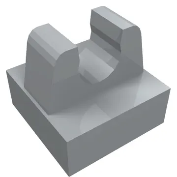 Tile Special 1 x 1 with Clip with Rounded Tips