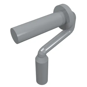 Equipment Paint Roller Brush Handle Edge On Handle