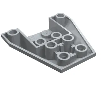 Brick Wedged, Sloped Inverted 4 x 4 Triple [4 Connections between Front Studs]