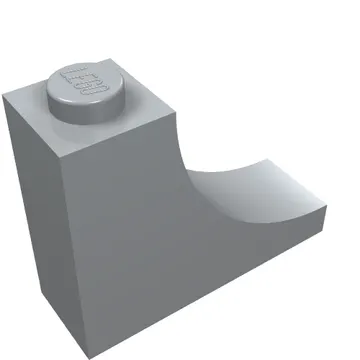 Brick Curved 1 x 3 x 2 Inverted [Inside Bow]