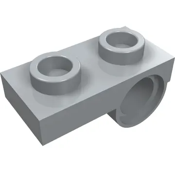 Plate Special 1 x 2 with Pin Hole Underneath