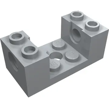 Brick Special 2 x 4 x 1 1/3 with Pin Holes and 2 x 2 Recessed