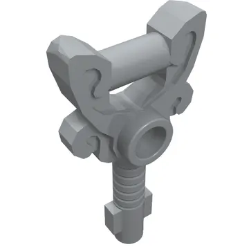 Equipment Key Ornamented with Stud